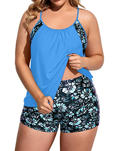 Charmo Womens V Neck One Piece Swimsuits Ruched Tummy Control Monokini